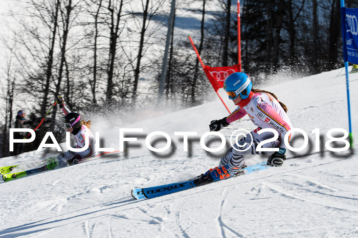 Dt. Schülercup U16 Finale,Parallelslalom, 04.03.2018, Siegerehrungen DSC gesamt