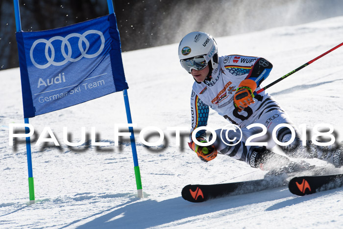 Dt. Schülercup U16 Finale,Parallelslalom, 04.03.2018, Siegerehrungen DSC gesamt