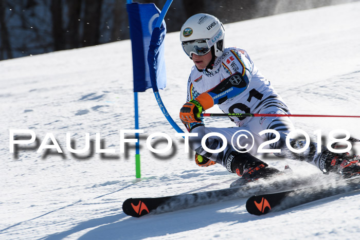 Dt. Schülercup U16 Finale,Parallelslalom, 04.03.2018, Siegerehrungen DSC gesamt