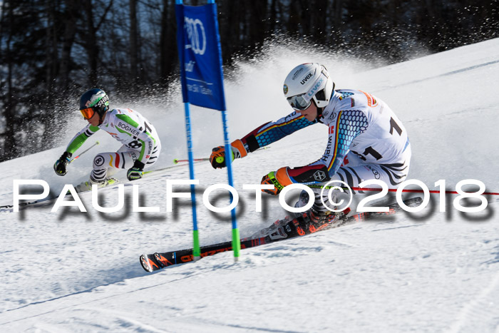 Dt. Schülercup U16 Finale,Parallelslalom, 04.03.2018, Siegerehrungen DSC gesamt