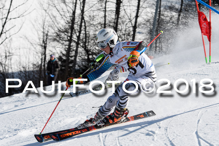 Dt. Schülercup U16 Finale,Parallelslalom, 04.03.2018, Siegerehrungen DSC gesamt