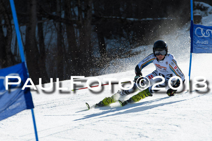 Dt. Schülercup U16 Finale,Parallelslalom, 04.03.2018, Siegerehrungen DSC gesamt