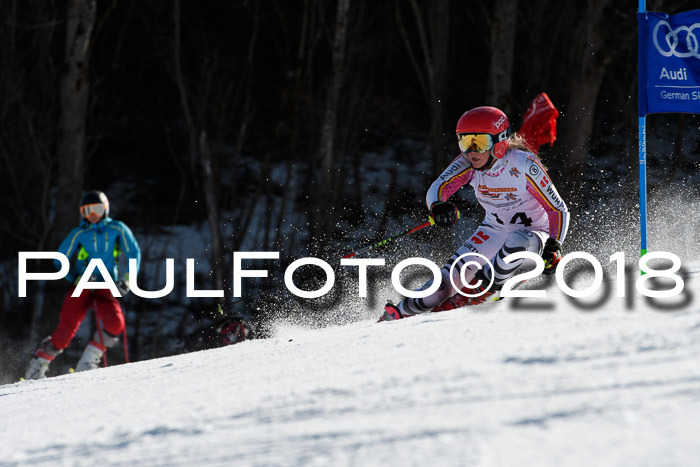 Dt. Schülercup U16 Finale,Parallelslalom, 04.03.2018, Siegerehrungen DSC gesamt