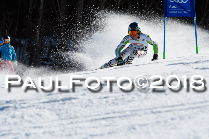 Dt. Schülercup U16 Finale,Parallelslalom, 04.03.2018, Siegerehrungen DSC gesamt