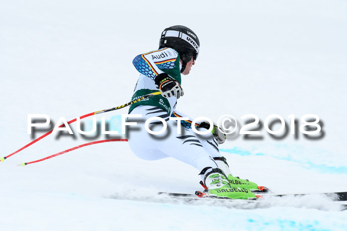 FIS, Int. Dt. Meisterschaft Super-G, NC,  Damen + Herren, 23.03.2018