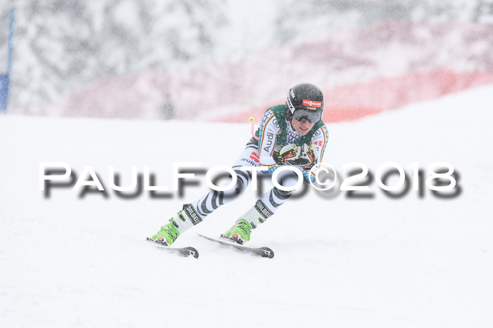 FIS, Int. Dt. Meisterschaft Super-G, NC,  Damen + Herren, 23.03.2018