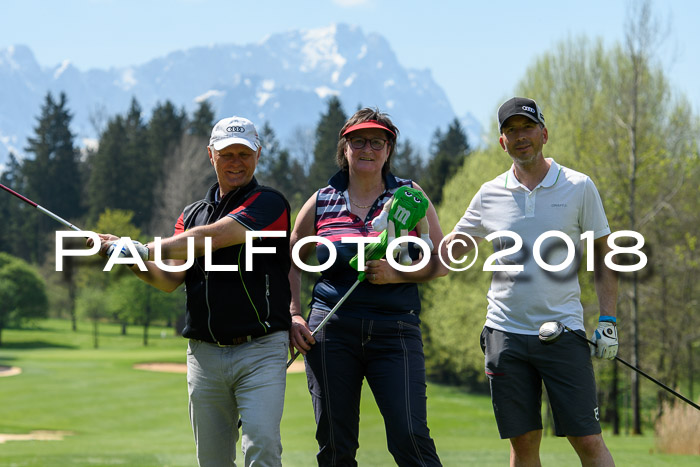 Ski Golf Masters 2018, Golfturnier