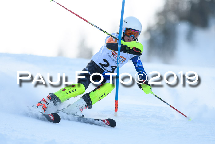 DSV Dt. Schülercup U14 SL 20.01.2019 Slalom