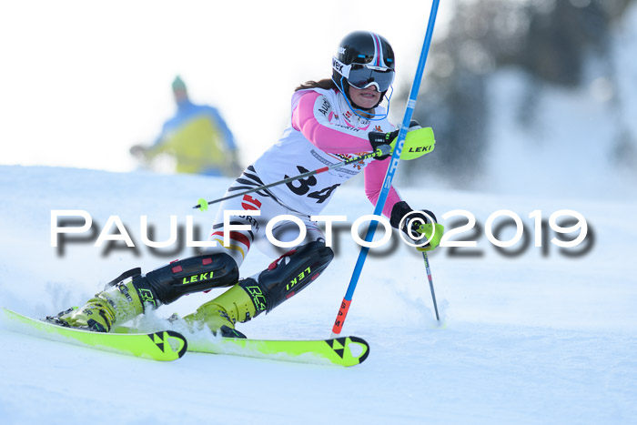 DSV Dt. Schülercup U14 SL 20.01.2019 Slalom