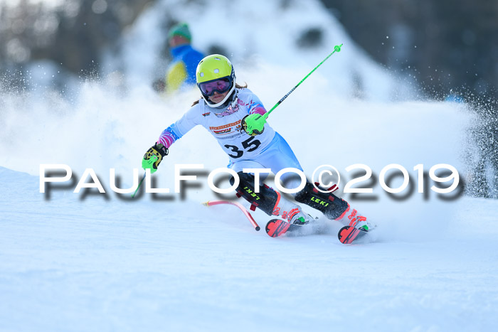 DSV Dt. Schülercup U14 SL 20.01.2019 Slalom