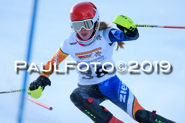 DSV Dt. Schülercup U14 SL 20.01.2019 Slalom