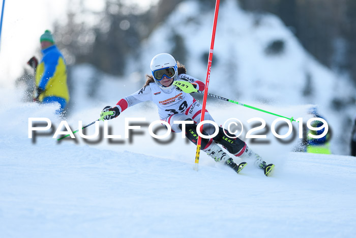 DSV Dt. Schülercup U14 SL 20.01.2019 Slalom