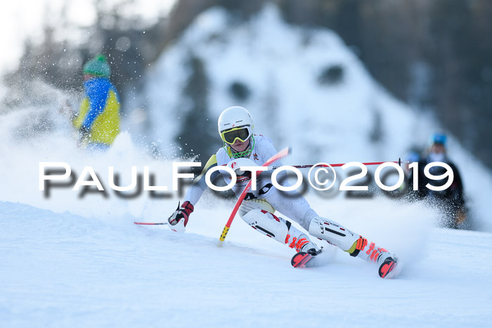 DSV Dt. Schülercup U14 SL 20.01.2019 Slalom