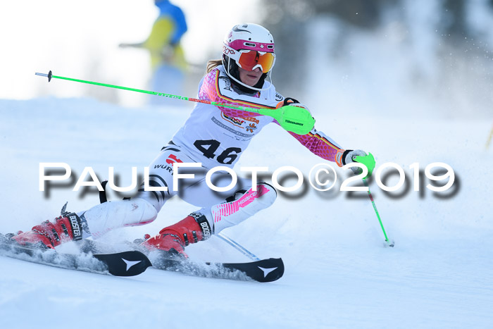 DSV Dt. Schülercup U14 SL 20.01.2019 Slalom