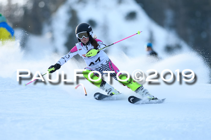 DSV Dt. Schülercup U14 SL 20.01.2019 Slalom