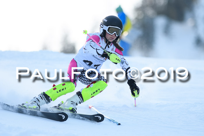 DSV Dt. Schülercup U14 SL 20.01.2019 Slalom