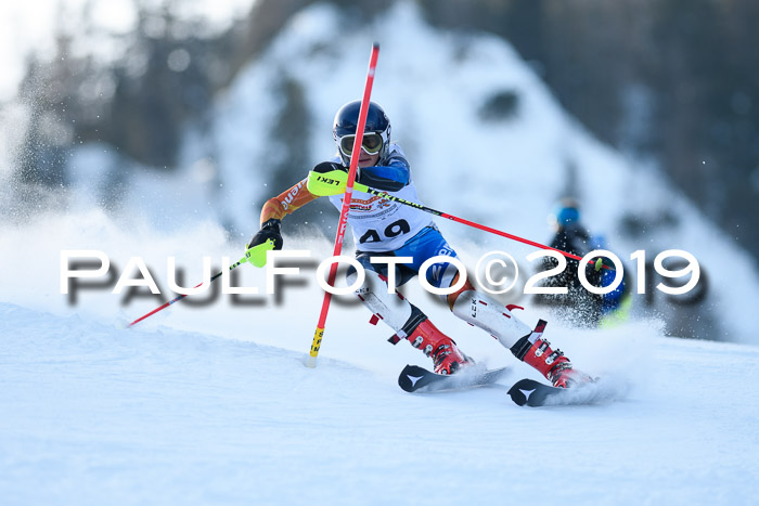 DSV Dt. Schülercup U14 SL 20.01.2019 Slalom