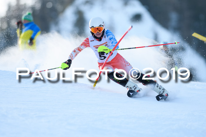 DSV Dt. Schülercup U14 SL 20.01.2019 Slalom