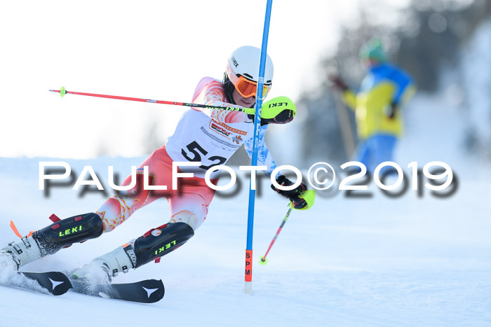 DSV Dt. Schülercup U14 SL 20.01.2019 Slalom