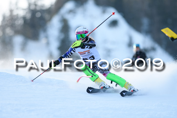 DSV Dt. Schülercup U14 SL 20.01.2019 Slalom