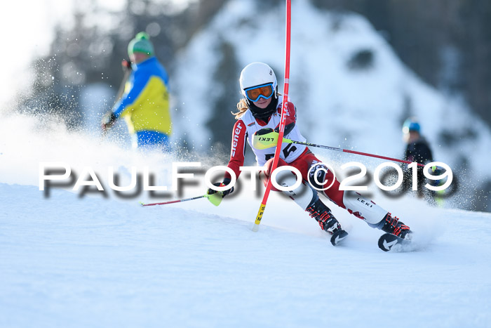 DSV Dt. Schülercup U14 SL 20.01.2019 Slalom