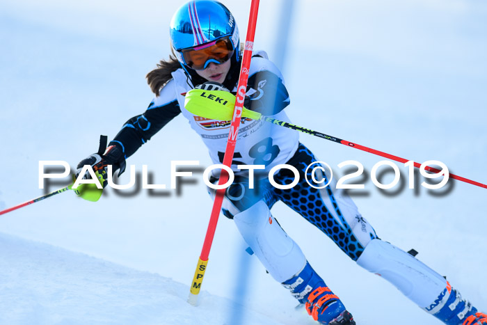 DSV Dt. Schülercup U14 SL 20.01.2019 Slalom