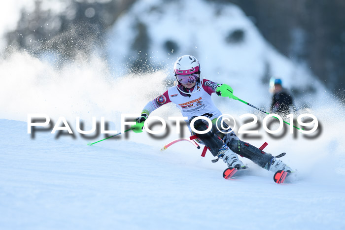 DSV Dt. Schülercup U14 SL 20.01.2019 Slalom