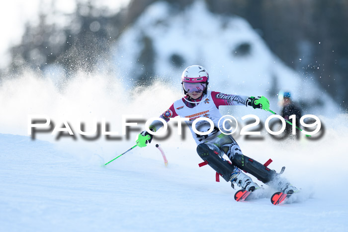 DSV Dt. Schülercup U14 SL 20.01.2019 Slalom