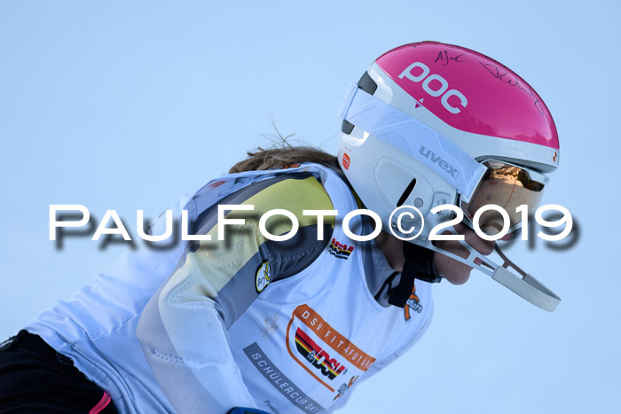 DSV Dt. Schülercup U14 SL 20.01.2019 Slalom