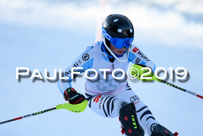 DSV Dt. Schülercup U14 SL 20.01.2019 Slalom