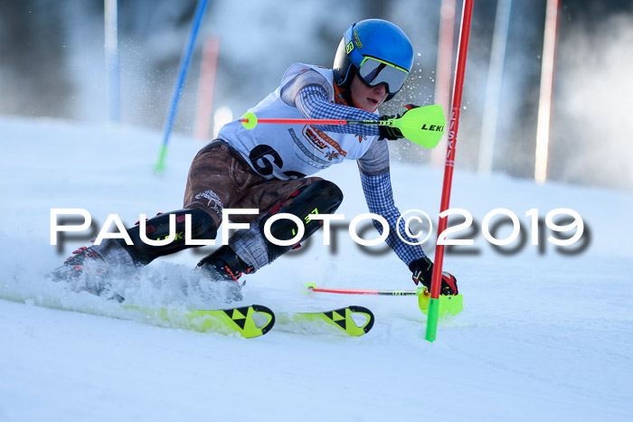 DSV Dt. Schülercup U14 SL 20.01.2019 Slalom