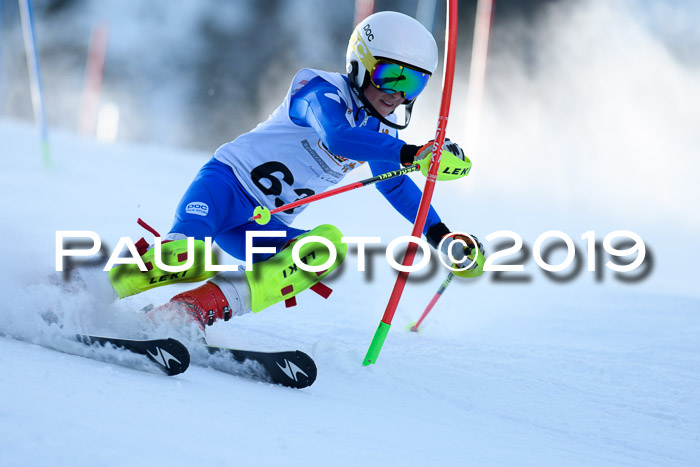 DSV Dt. Schülercup U14 SL 20.01.2019 Slalom