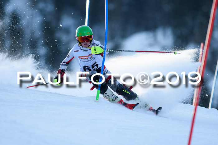 DSV Dt. Schülercup U14 SL 20.01.2019 Slalom