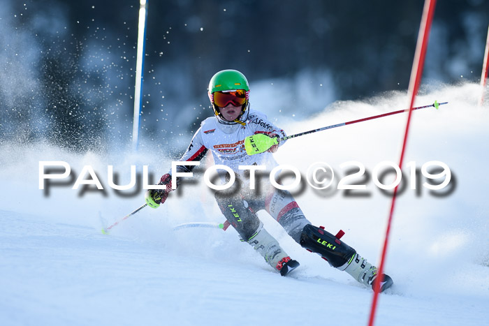 DSV Dt. Schülercup U14 SL 20.01.2019 Slalom