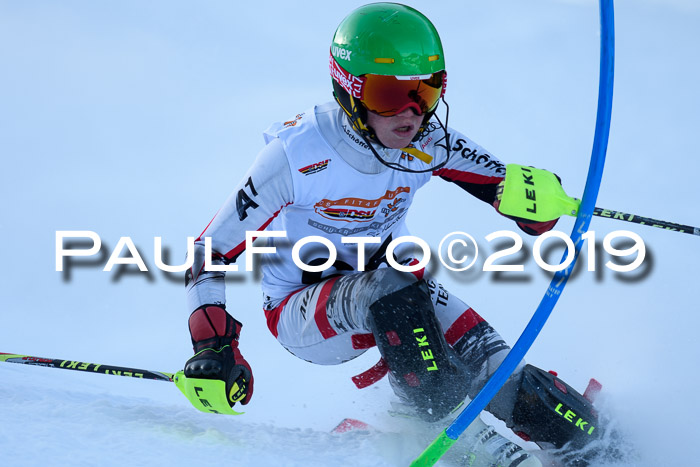 DSV Dt. Schülercup U14 SL 20.01.2019 Slalom