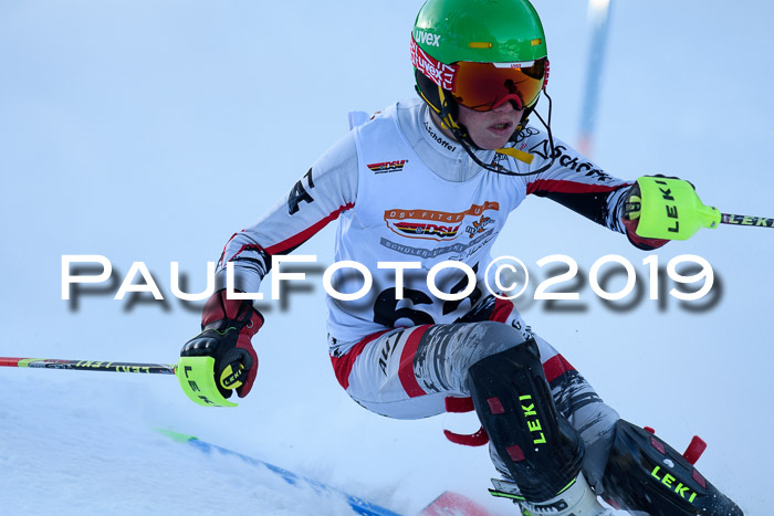 DSV Dt. Schülercup U14 SL 20.01.2019 Slalom