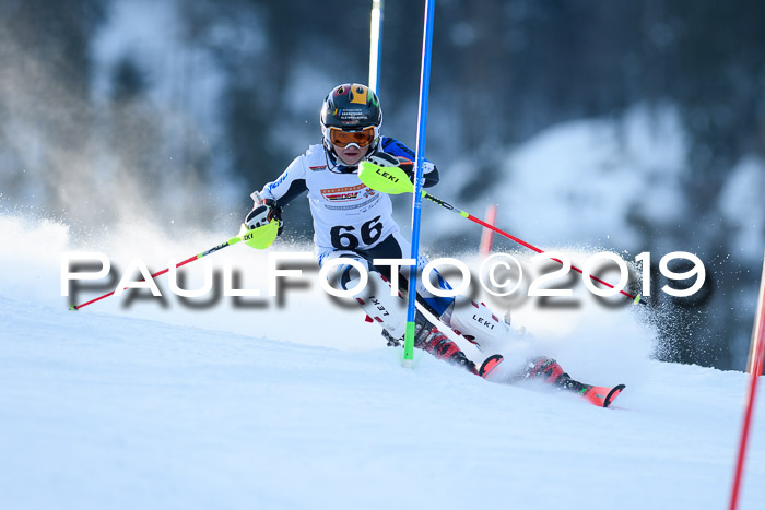 DSV Dt. Schülercup U14 SL 20.01.2019 Slalom