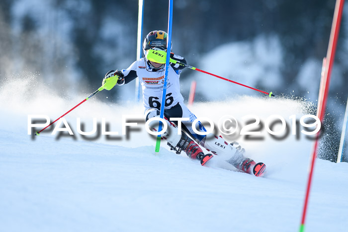 DSV Dt. Schülercup U14 SL 20.01.2019 Slalom