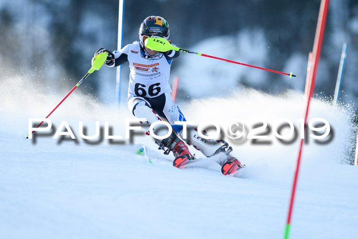 DSV Dt. Schülercup U14 SL 20.01.2019 Slalom