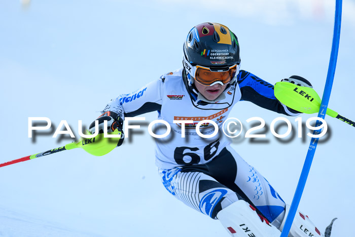 DSV Dt. Schülercup U14 SL 20.01.2019 Slalom