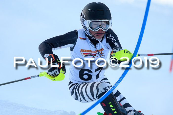 DSV Dt. Schülercup U14 SL 20.01.2019 Slalom