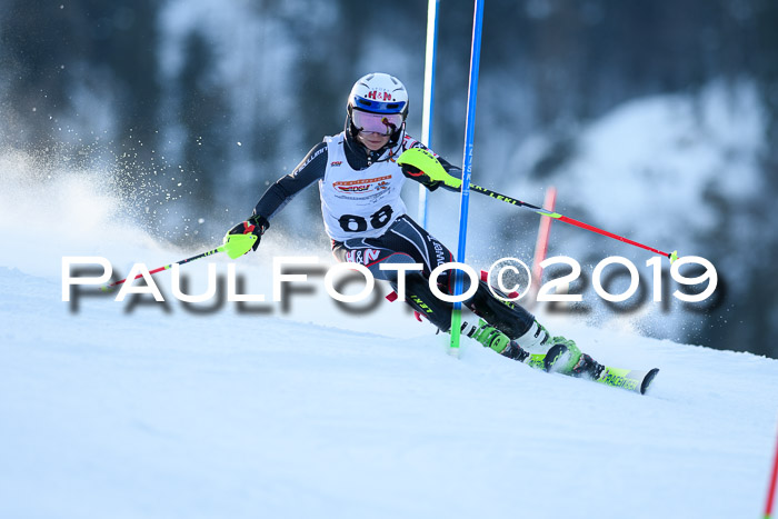 DSV Dt. Schülercup U14 SL 20.01.2019 Slalom