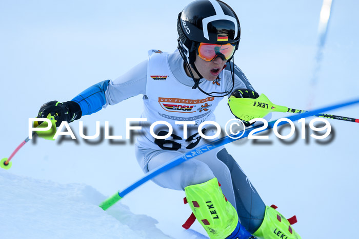 DSV Dt. Schülercup U14 SL 20.01.2019 Slalom