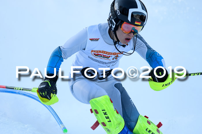 DSV Dt. Schülercup U14 SL 20.01.2019 Slalom