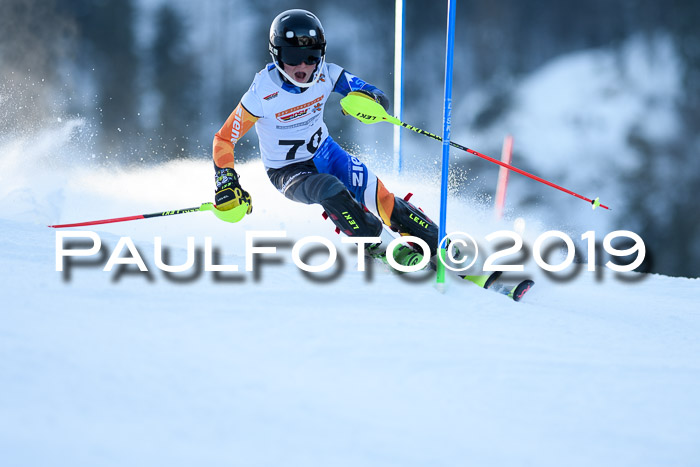 DSV Dt. Schülercup U14 SL 20.01.2019 Slalom