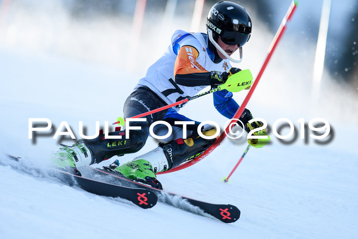 DSV Dt. Schülercup U14 SL 20.01.2019 Slalom