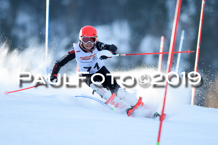 DSV Dt. Schülercup U14 SL 20.01.2019 Slalom