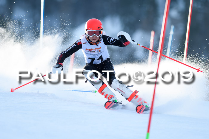 DSV Dt. Schülercup U14 SL 20.01.2019 Slalom