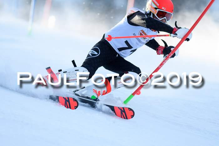 DSV Dt. Schülercup U14 SL 20.01.2019 Slalom