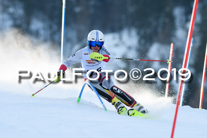 DSV Dt. Schülercup U14 SL 20.01.2019 Slalom